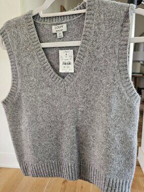 JCrew sweater vest NWT